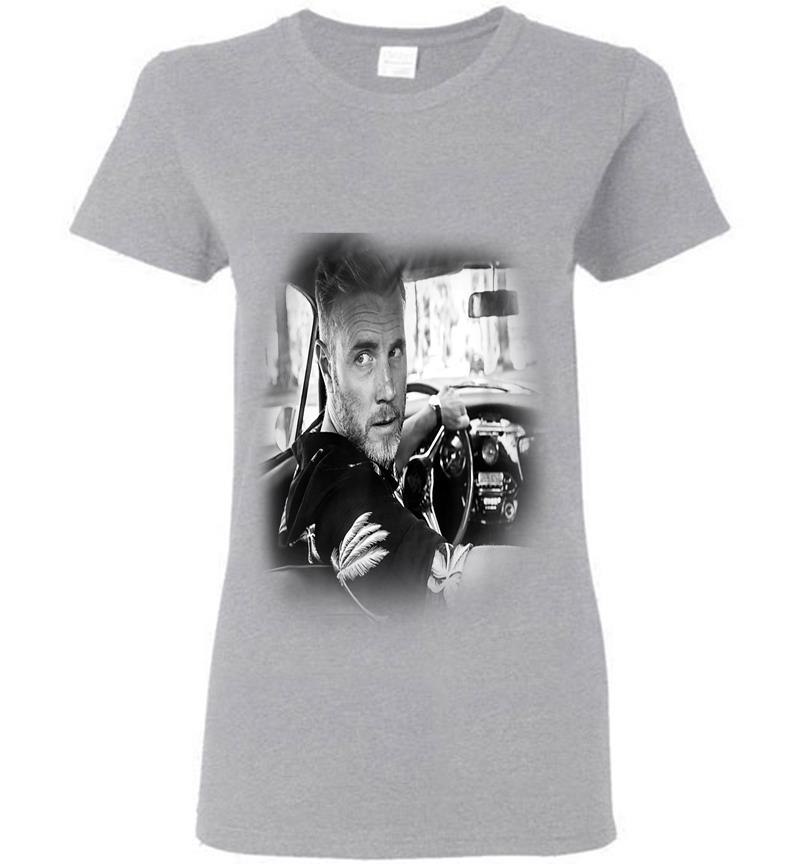 Inktee Store - Gary Barlow Official Driving Womens T-Shirt Image