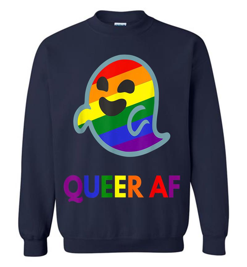 Inktee Store - Gaysper Queer Af Lgbt Lesbian Gay Bisexual Pride Sweatshirt Image