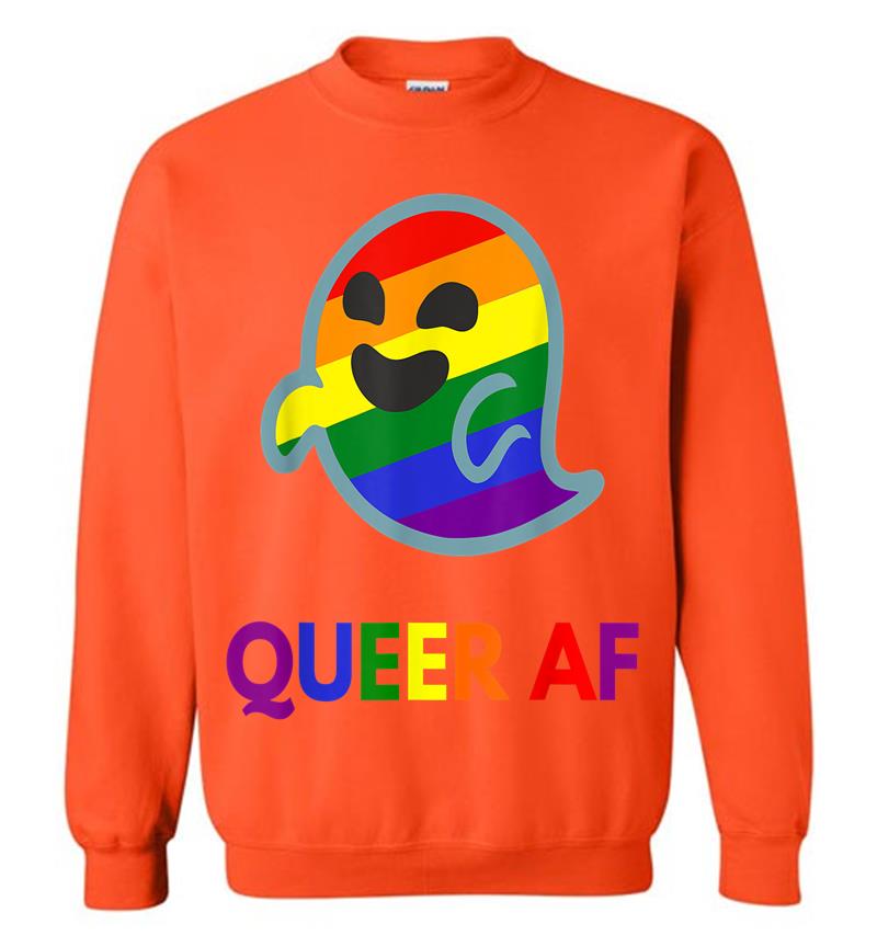 Inktee Store - Gaysper Queer Af Lgbt Lesbian Gay Bisexual Pride Sweatshirt Image
