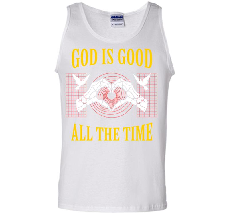 Inktee Store - God Is Good All The Time Men Tank Top Image