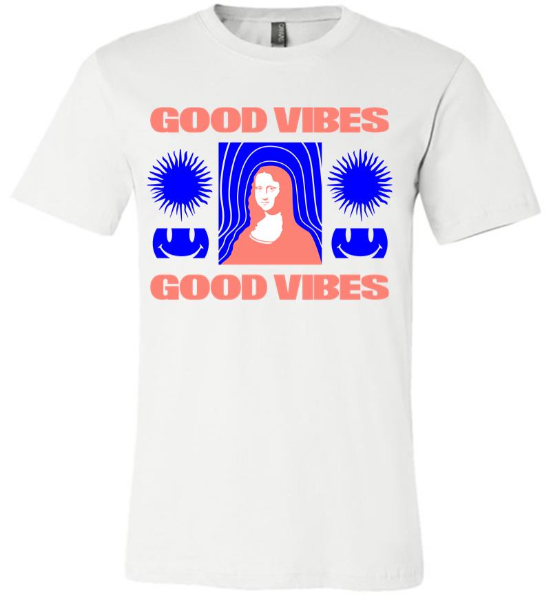 Inktee Store - Good Vibes Premium T-Shirt Image