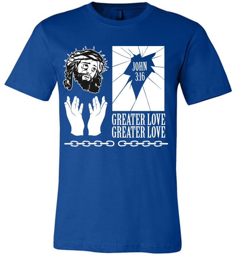 Inktee Store - Greater Love Premium T-Shirt Image