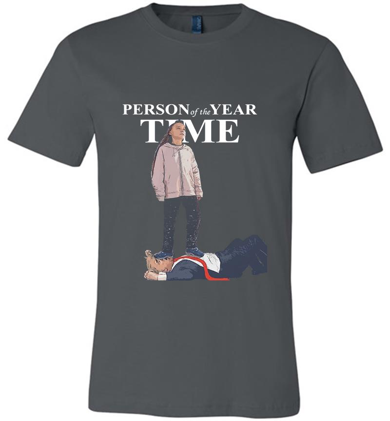 Greta Thunberg Person of the Year Time Donald Trump Premium T-shirt