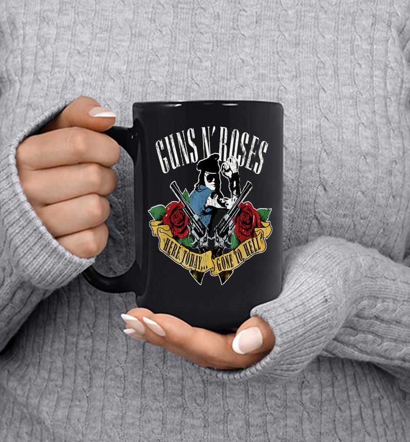 Guns N Roses Here Today Gone To Hell Mug