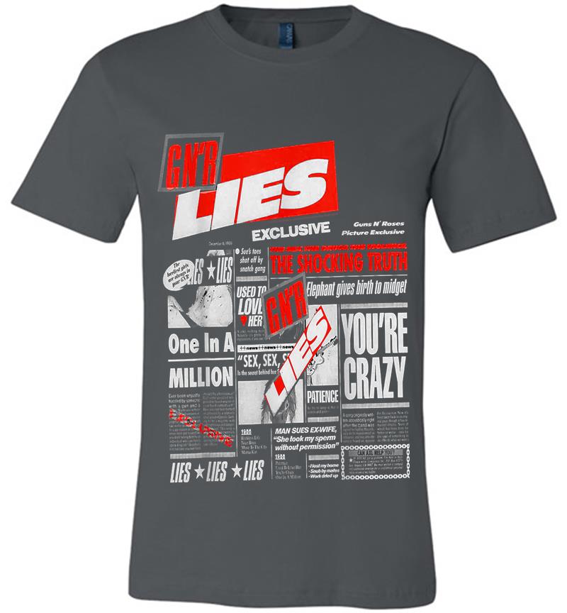 Guns N' Roses Official Lies Premium T-shirt