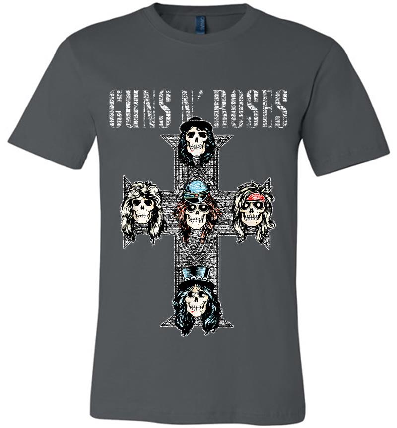 Guns N' Roses Official Vintage Cross Premium T-shirt