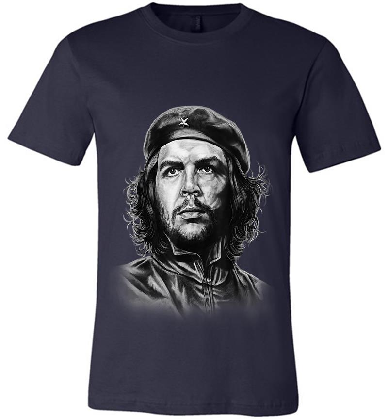 Inktee Store - Hand Drawn Che Guevara Premium T-Shirt Image