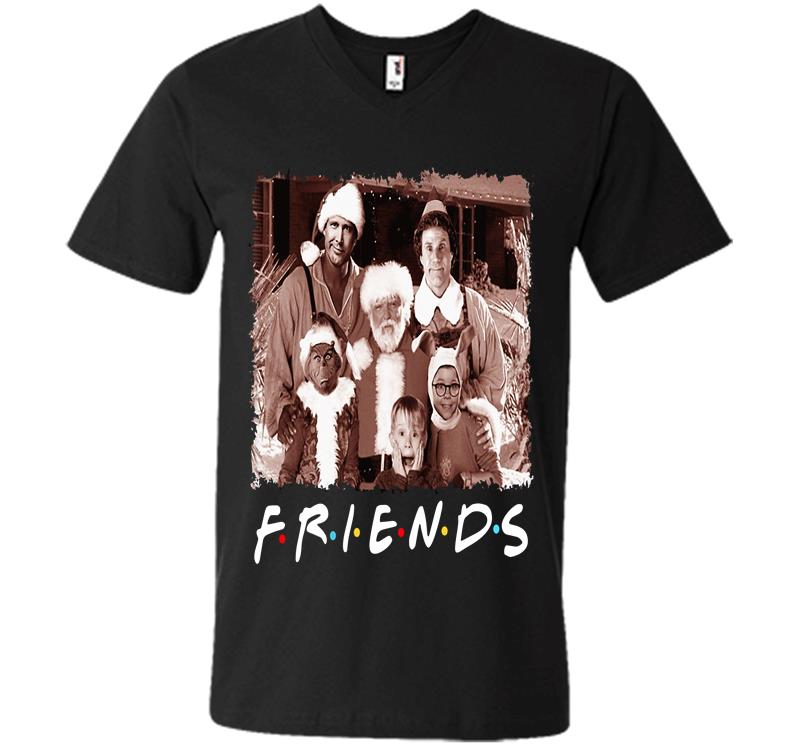 Happy Holiday Friends Tv Show V-Neck T-Shirt