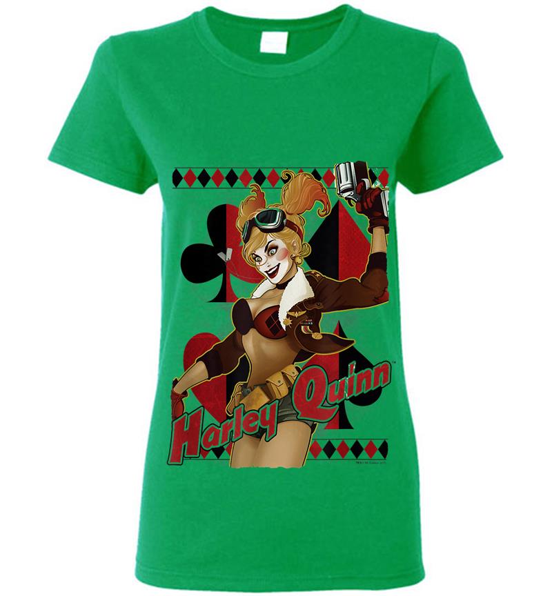 Inktee Store - Harley Quinn Bombshell Womens T-Shirt Image
