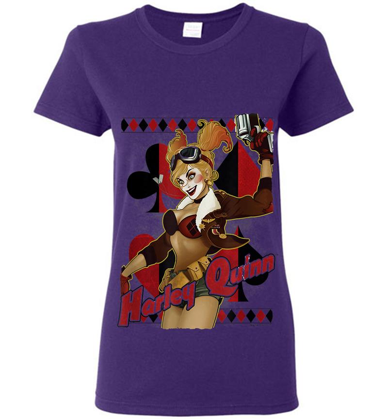 Inktee Store - Harley Quinn Bombshell Womens T-Shirt Image