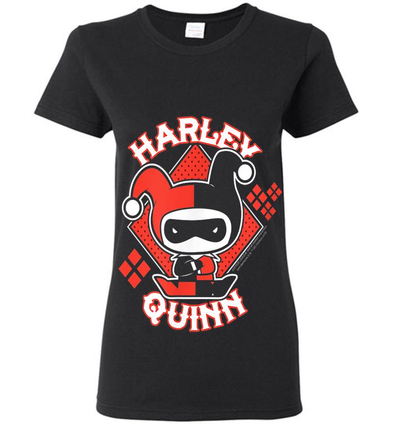 Harley Quinn Chibi Womens T-Shirt