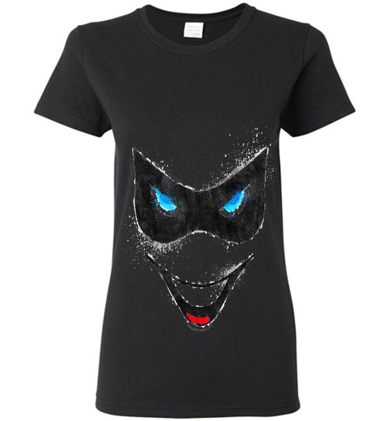 Harley Quinn Face Womens T-Shirt