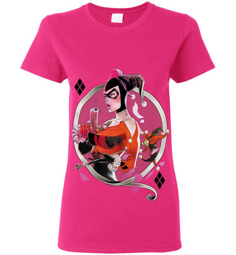 Inktee Store - Harley Quinn Harley Q Womens T-Shirt Image