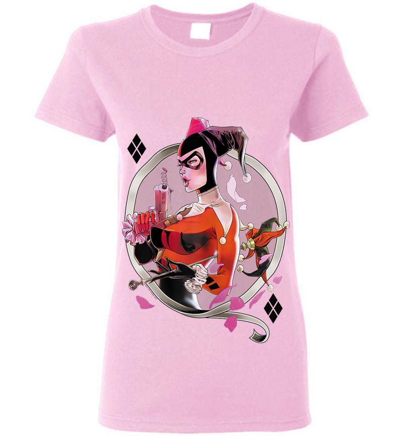 Inktee Store - Harley Quinn Harley Q Womens T-Shirt Image