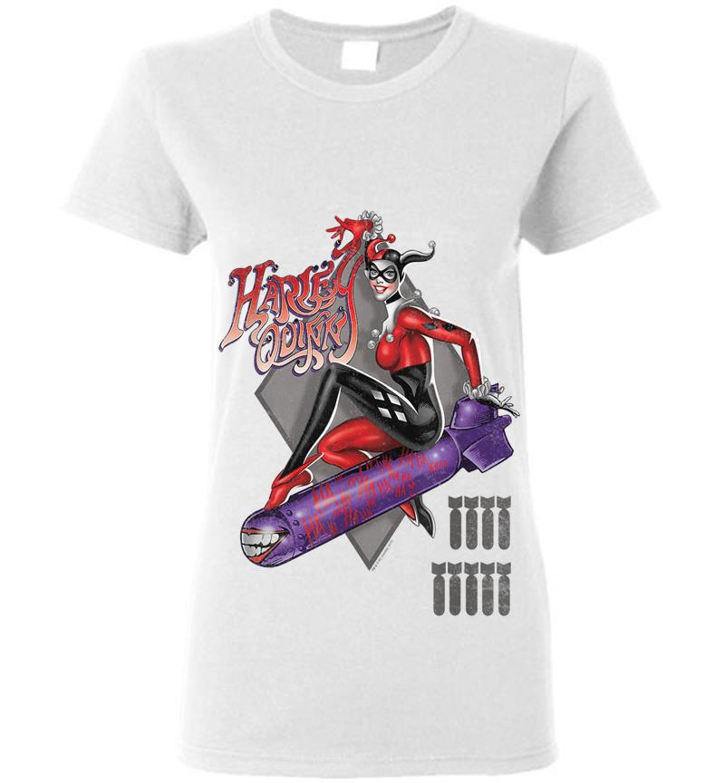 Inktee Store - Harley Quinn Is The Bomb Womens T-Shirt Image