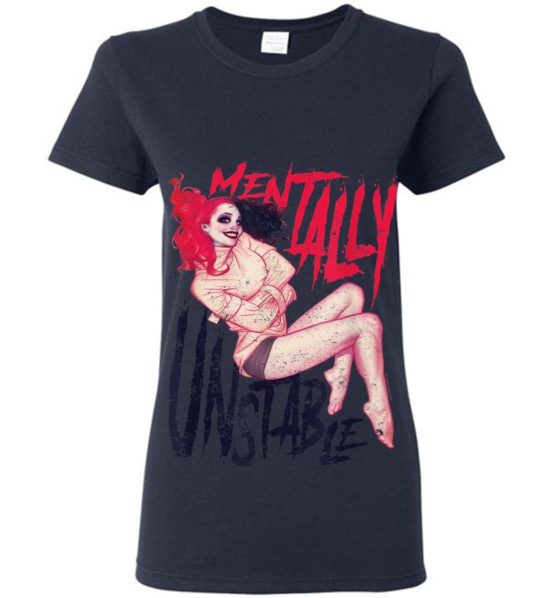 Inktee Store - Harley Quinn Unstable Womens T-Shirt Image