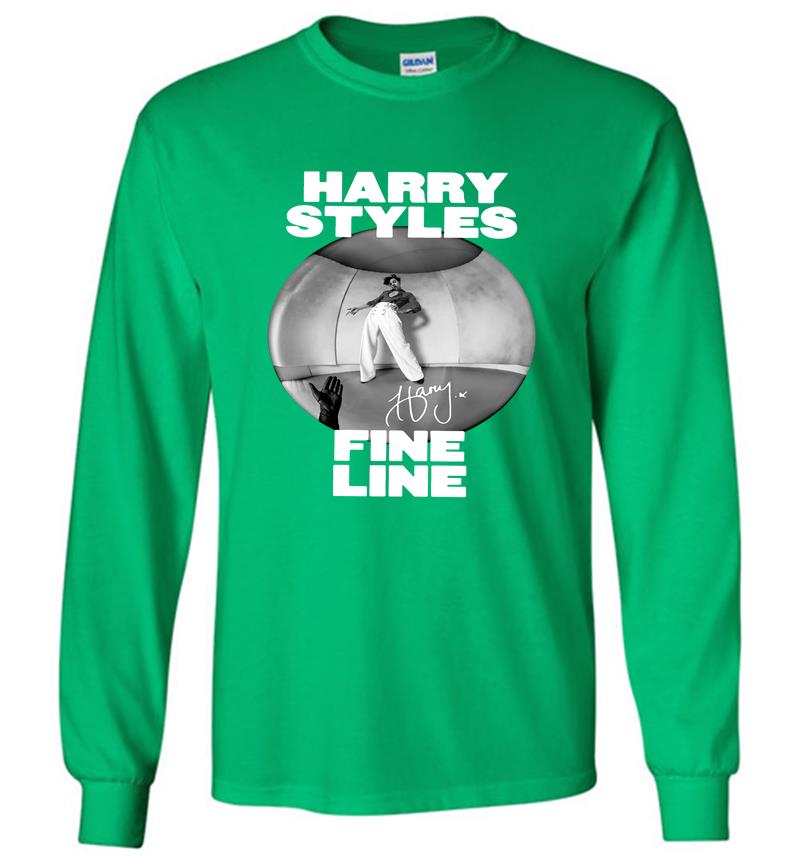 Inktee Store - Harry Styles Fine Line Album Signature Long Sleeve T-Shirt Image