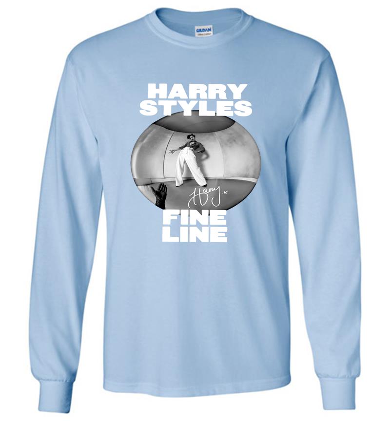 Inktee Store - Harry Styles Fine Line Album Signature Long Sleeve T-Shirt Image