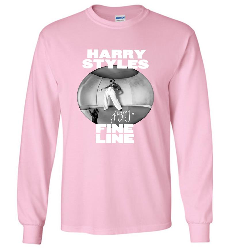 Inktee Store - Harry Styles Fine Line Album Signature Long Sleeve T-Shirt Image