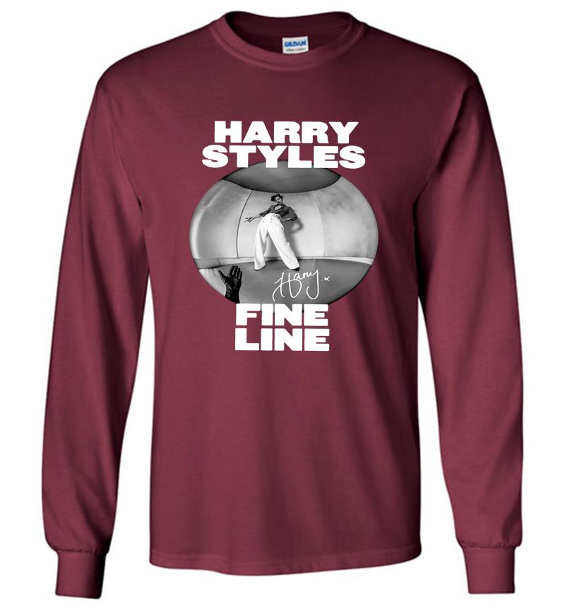 Inktee Store - Harry Styles Fine Line Album Signature Long Sleeve T-Shirt Image