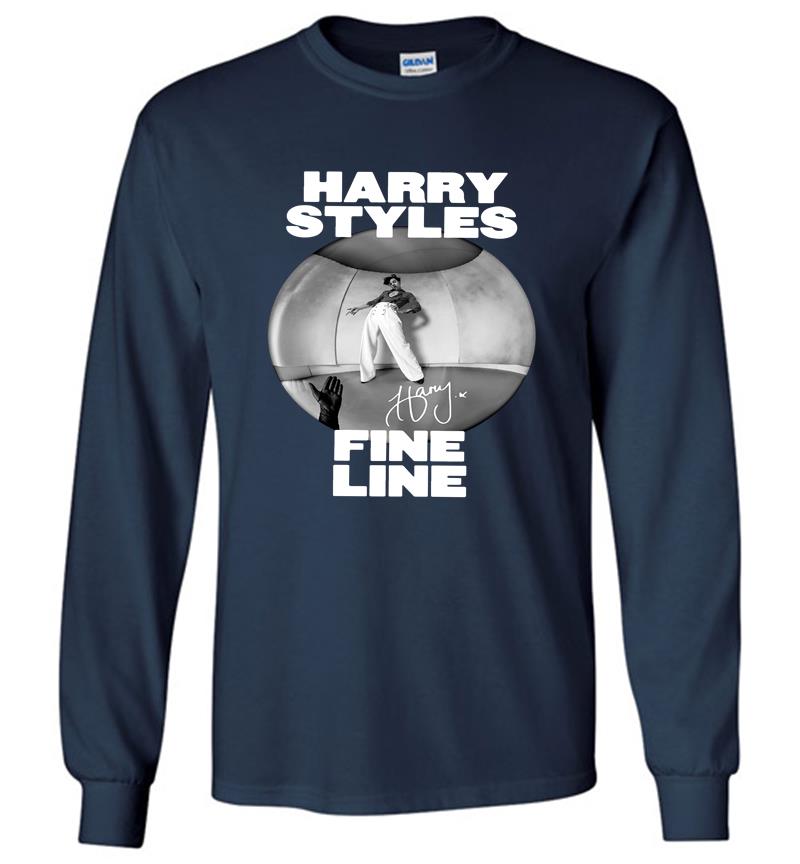 Inktee Store - Harry Styles Fine Line Album Signature Long Sleeve T-Shirt Image