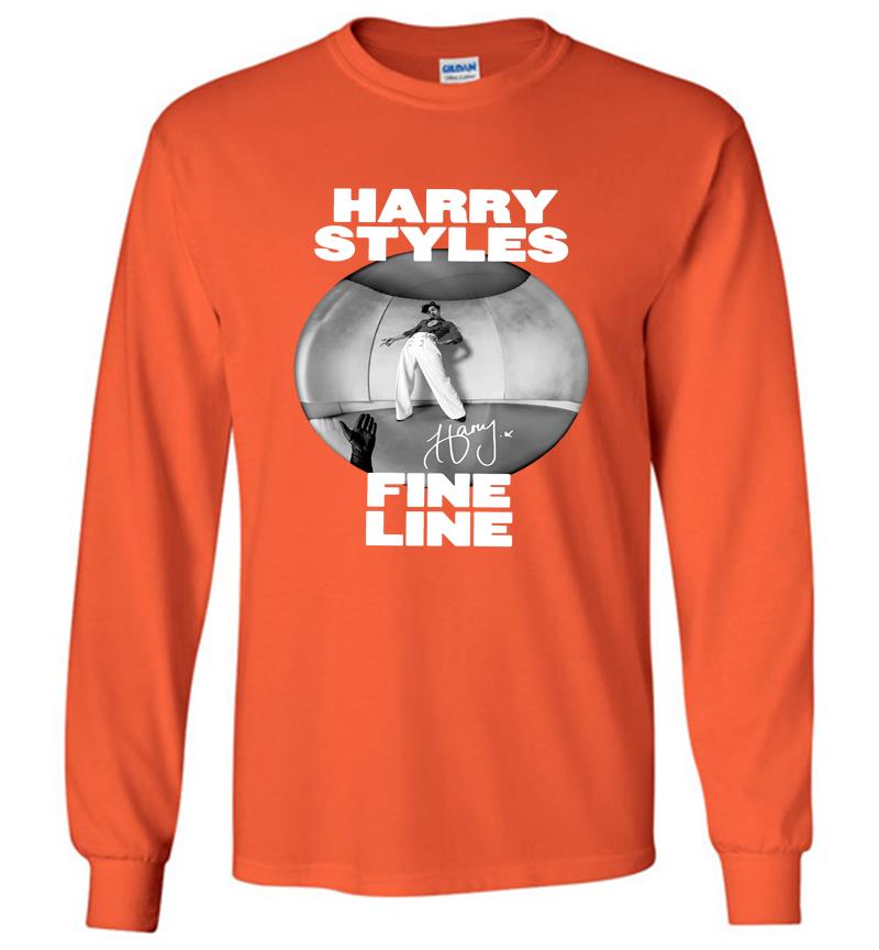 Inktee Store - Harry Styles Fine Line Album Signature Long Sleeve T-Shirt Image