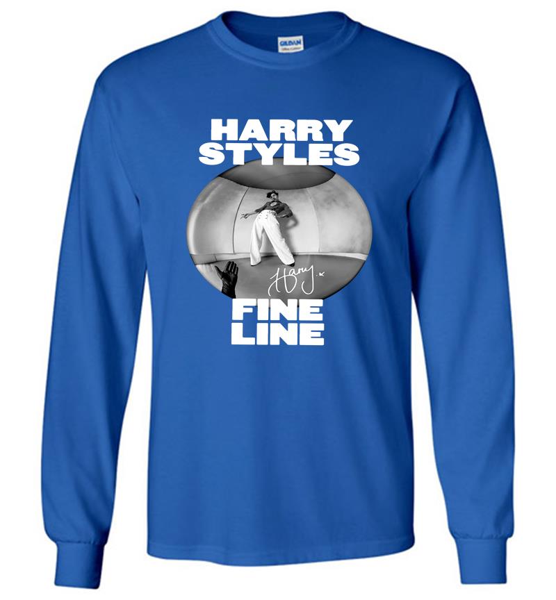 Inktee Store - Harry Styles Fine Line Album Signature Long Sleeve T-Shirt Image