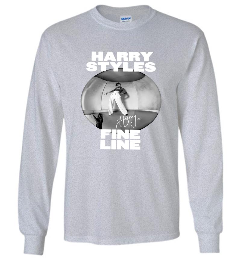 Inktee Store - Harry Styles Fine Line Album Signature Long Sleeve T-Shirt Image