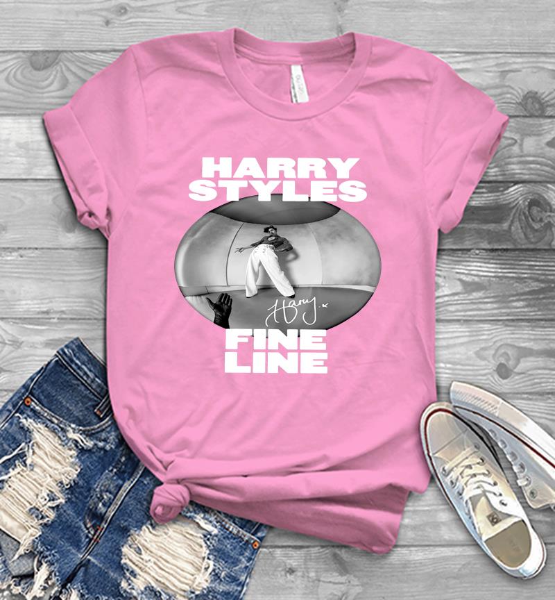 Inktee Store - Harry Styles Fine Line Album Signature Mens T-Shirt Image