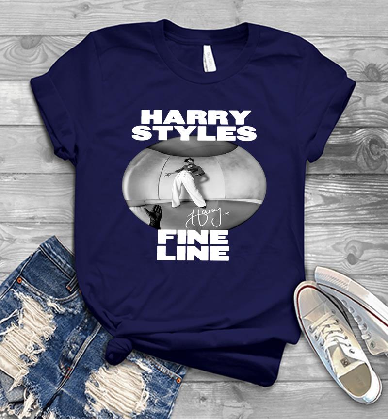 Inktee Store - Harry Styles Fine Line Album Signature Mens T-Shirt Image