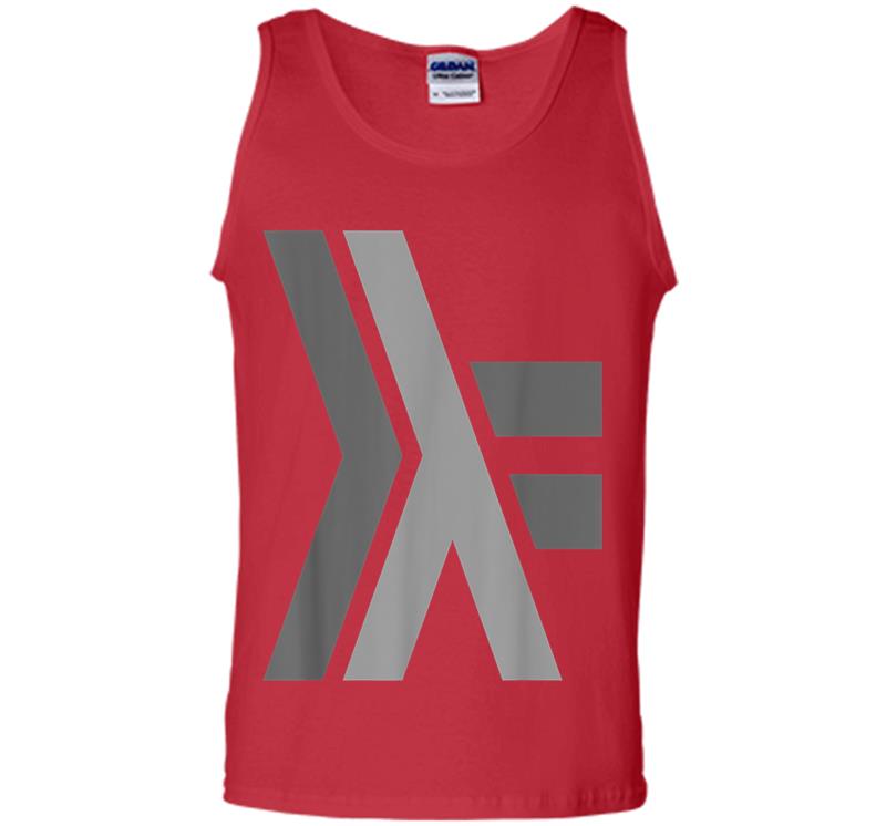 Inktee Store - Haskell Programming Language Official Logo Mens Tank Top Image