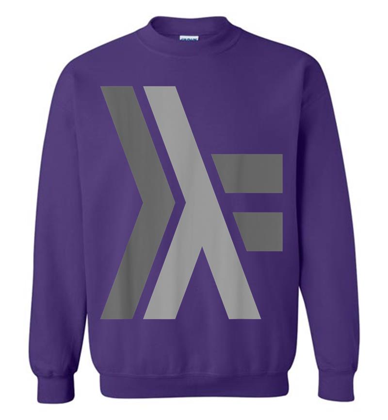 Inktee Store - Haskell Programming Language Official Logo Sweatshirt Image
