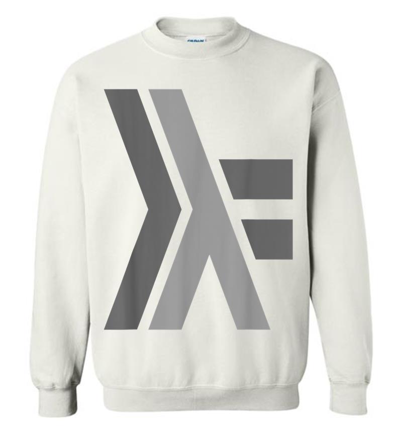 Inktee Store - Haskell Programming Language Official Logo Sweatshirt Image