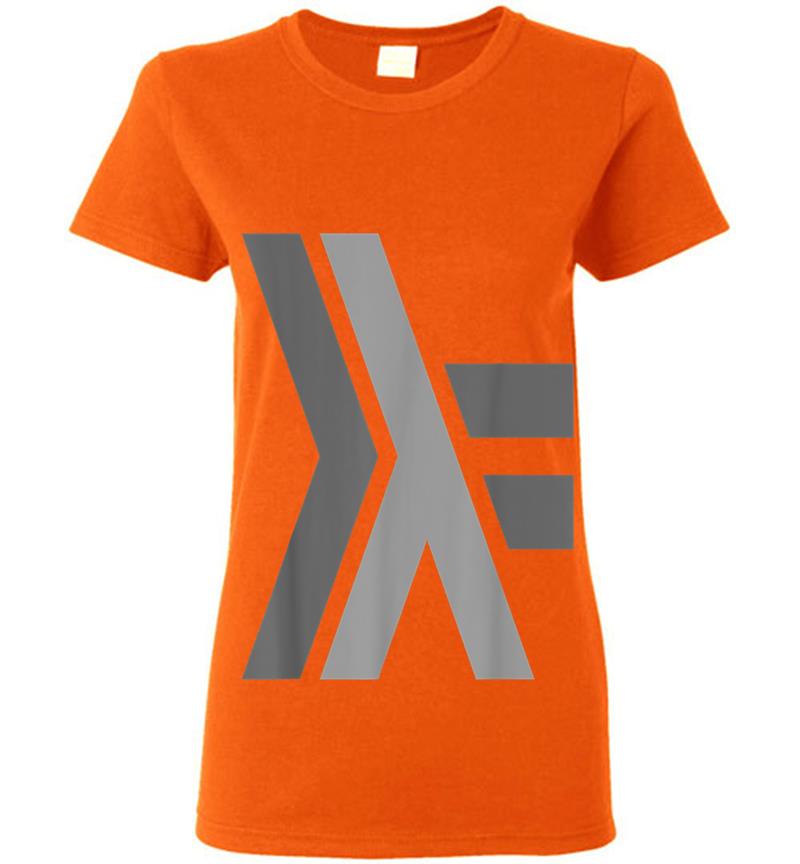 Inktee Store - Haskell Programming Language Official Logo Womens T-Shirt Image