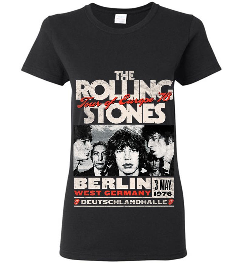 Herren The Rolling Stones Berlin 76 Womens T-Shirt