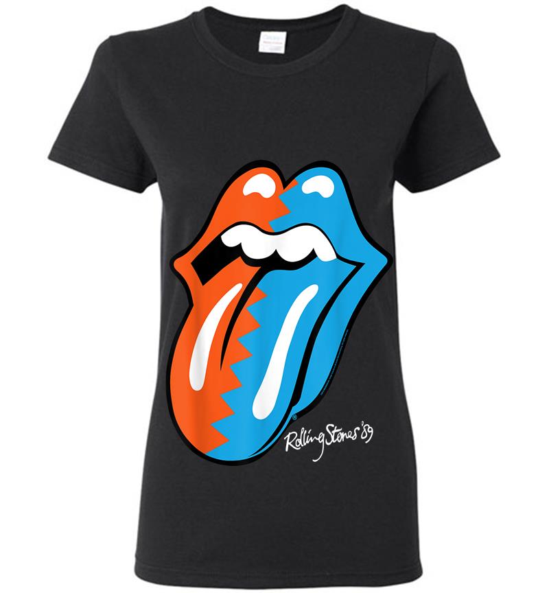 Herren The Rolling Stones Zig Zag 89 Tongue Womens T-Shirt