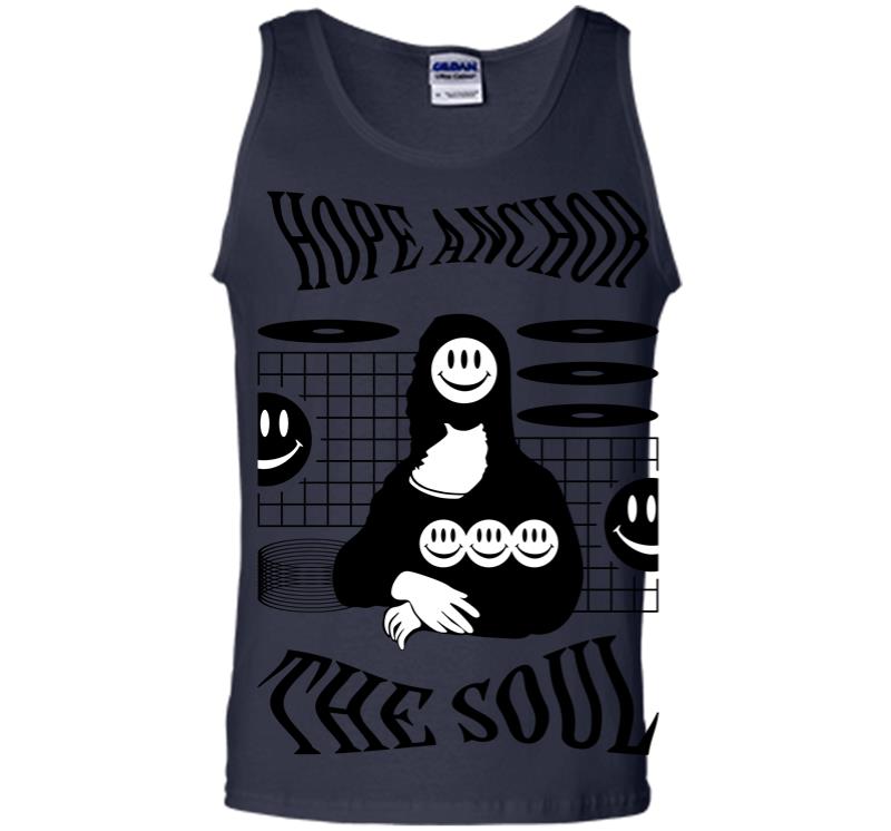 Inktee Store - Hope Anchor The Soul Men Tank Top Image