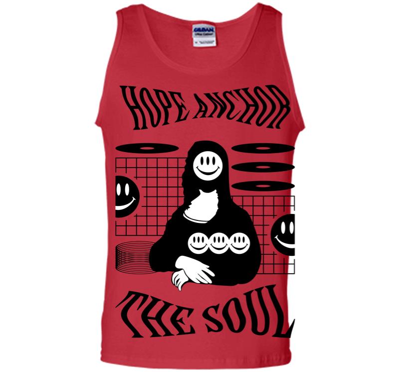 Inktee Store - Hope Anchor The Soul Men Tank Top Image