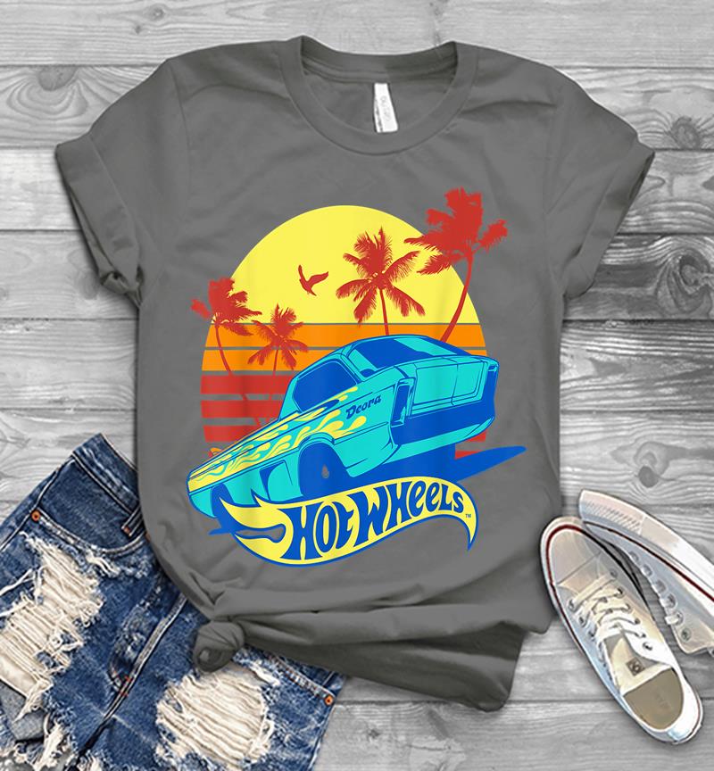 Inktee Store - Hot Wheels Deora Under Palms Mens T-Shirt Image
