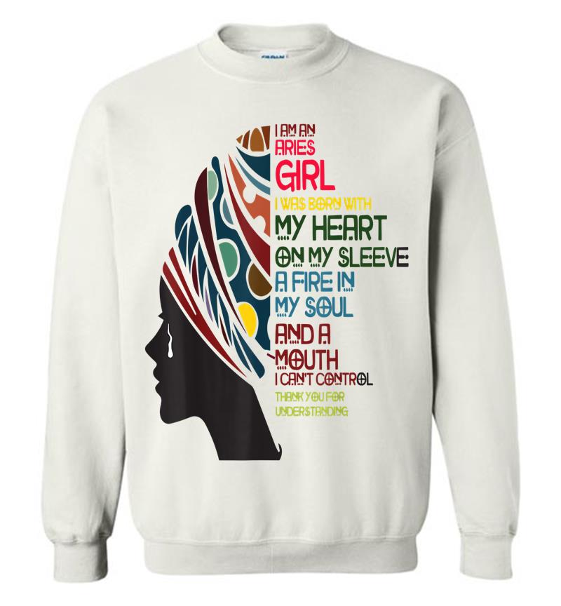 Inktee Store - I Am The Strong African Woman - Black History Month Sweatshirt Image