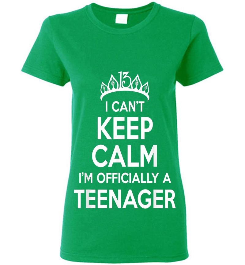 Inktee Store - I Can'T Keep Calm I'M An Official Nager 13Th Birthday Womens T-Shirt Image
