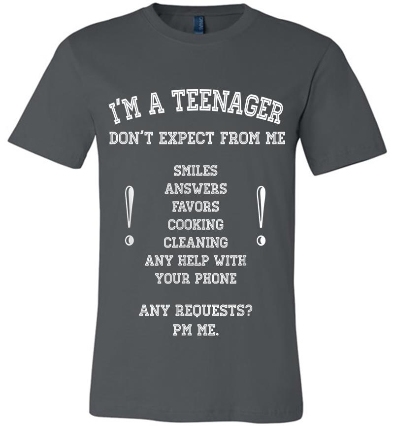 I'm Official Nager Don't Expect 13th 14th Birthday Funny Premium T-shirt