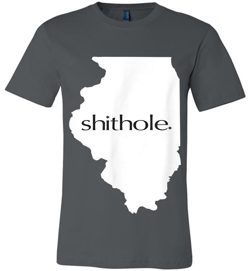 Illinois Shithole - Official Shithole Gear Standard Premium T-shirt