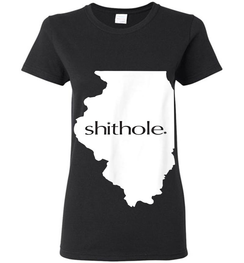Illinois Shithole - Official Shithole Gear Standard Womens T-shirt