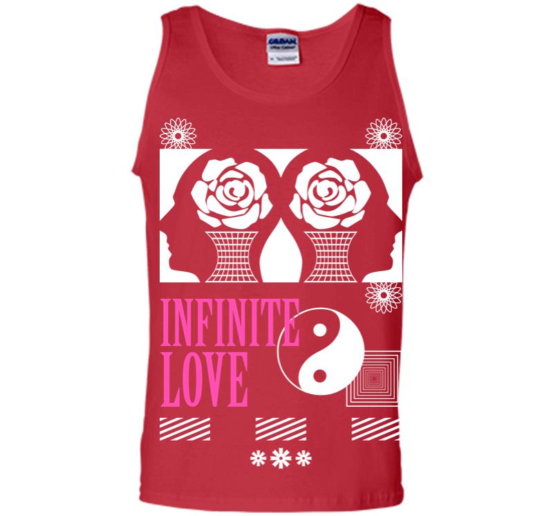 Inktee Store - Infinite Love Men Tank Top Image