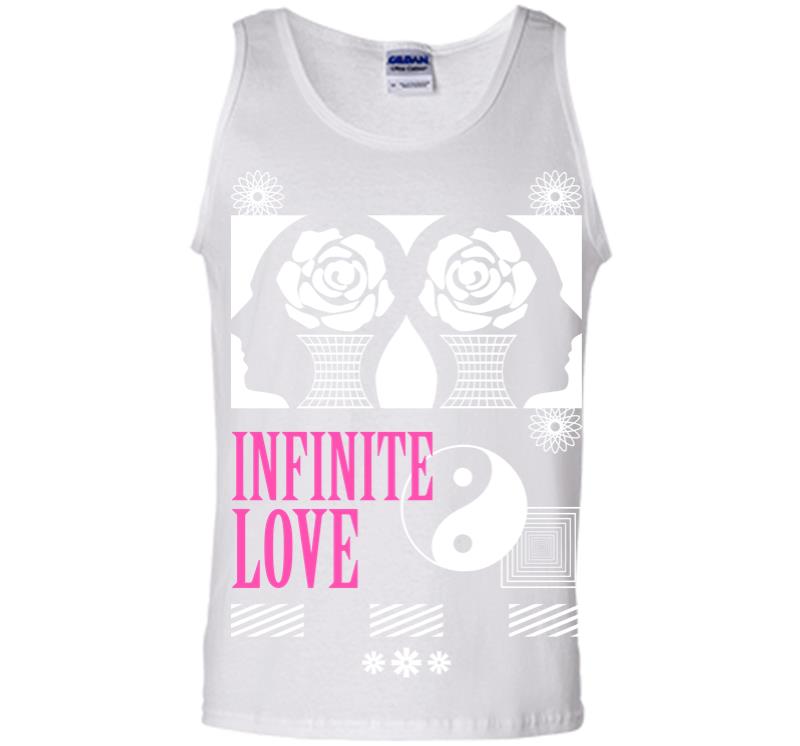 Inktee Store - Infinite Love Men Tank Top Image