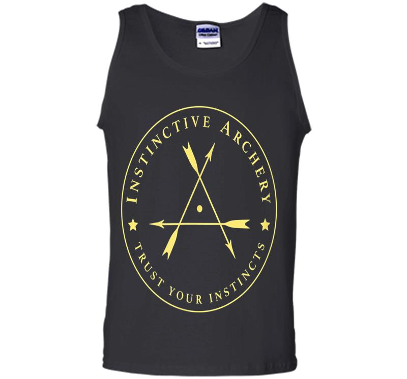 Inktee Store - Instinctive Archery - Official Gold Patch 2017 Mens Tank Top Image