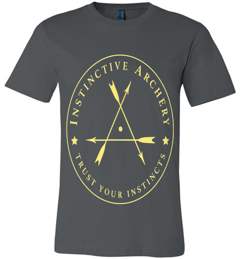 Instinctive Archery - Official Gold Patch 2017 Premium T-shirt
