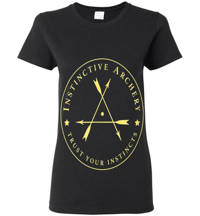 Instinctive Archery - Official Gold Patch 2017 Womens T-shirt