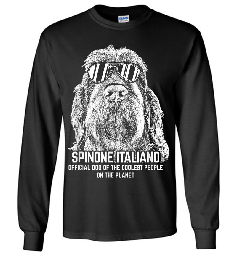 Italian Spinone Official Dog Of The Coolest Long Sleeve T-shirt